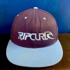 Men’s Rip Curl 210 Blue Fitted Flex Fit Cap Size 7 1/4-7 5/8